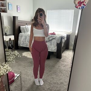 Athleta mauve joggers